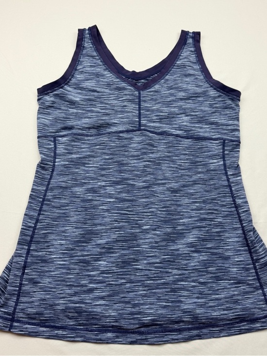 Lucy Tops - Lucy Sporty Navy Space-Dye Tank Top